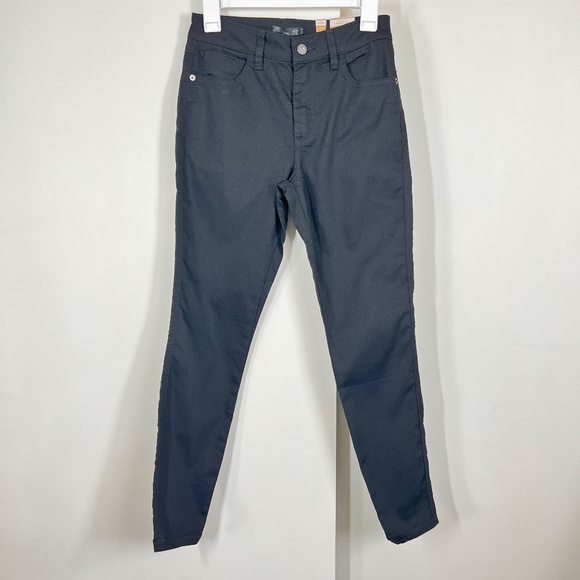 Prana Oday (yay!) Jean 4/27 28" inseam NWT Black Out, straight leg Sustainable - Picture 7 of 13